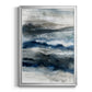 Ocean Depths - Modern Framed Canvas Print
