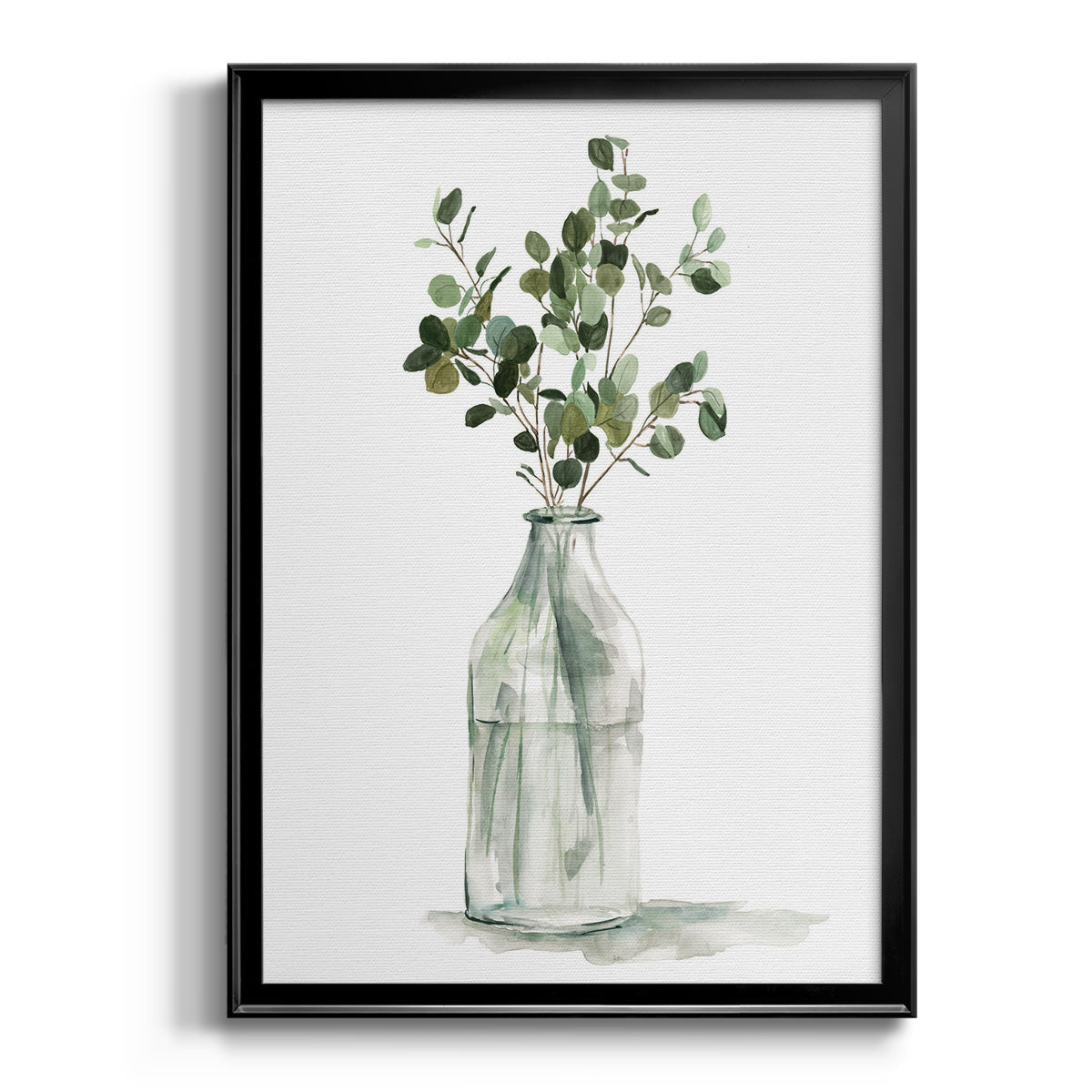 Botanical Arrangement II - Modern Framed Canvas Print