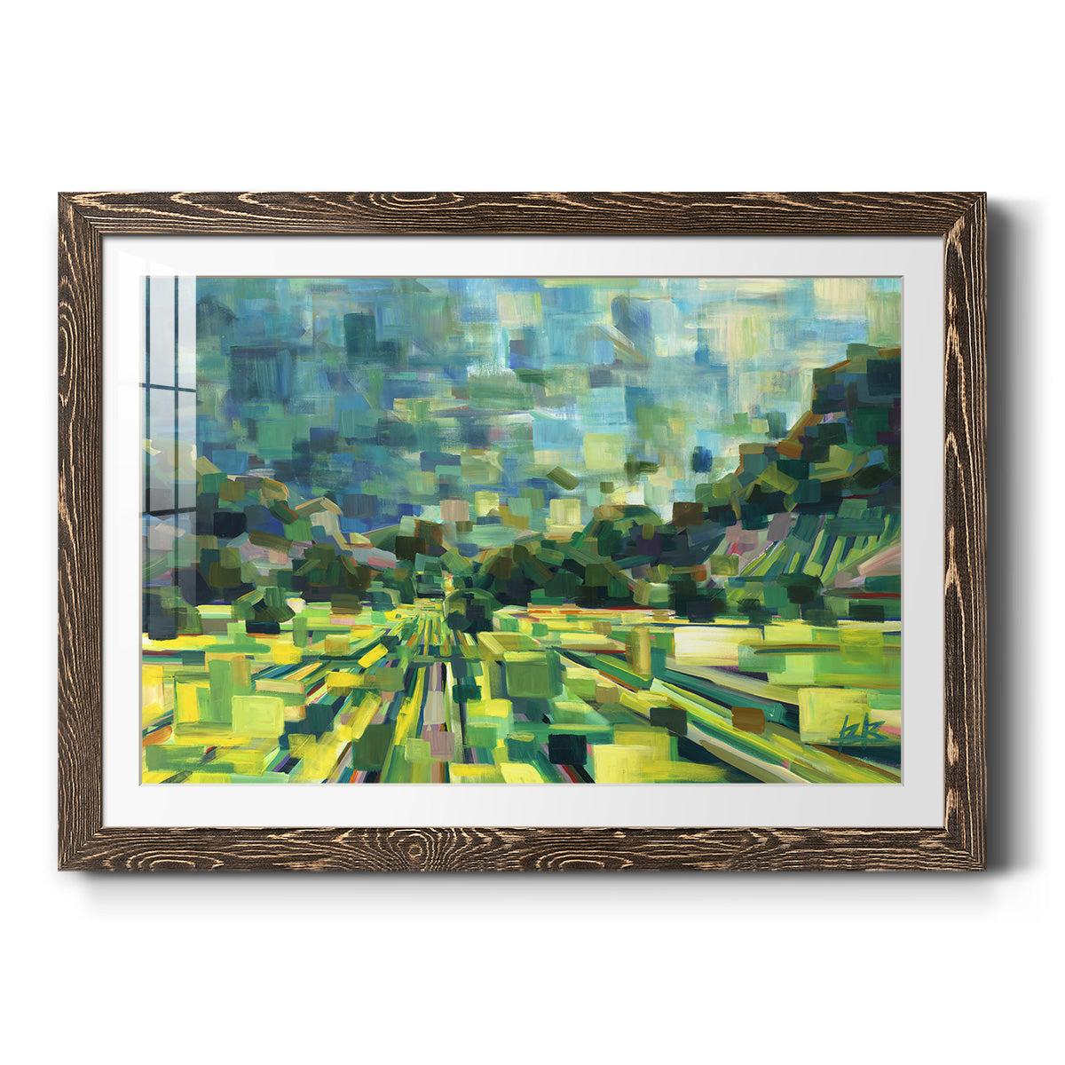 Summer - Barnwood Framed Art Print