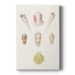 Pastel Knorr Shells I Premium Gallery Wrapped Canvas - Ready to Hang