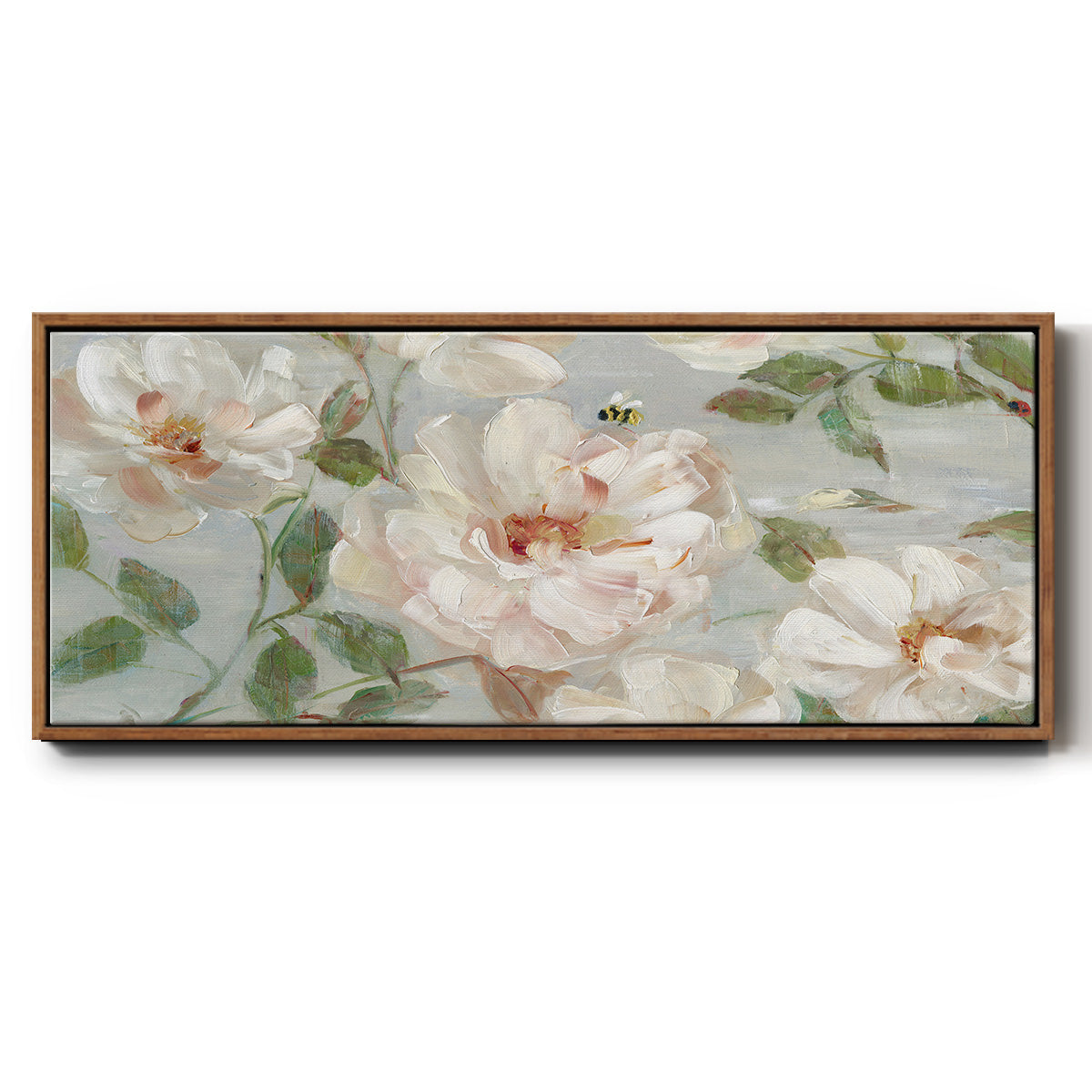 Summer Serenade - Floater Framed Canvas Print