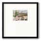 Vase of Pink Flowers V - Double Matboard Framed Print