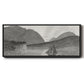 Mount Desert, Coast of Maine - Floater Framed Canvas Print
