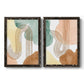 Spring Shapes I - Premium Framed Canvas 2 Piece Set - Ready to Hang