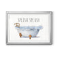 Splish Splash Premium Framed Print - Ready to Hang