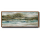 Riverbank - Floater Framed Canvas Print