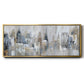 Bay City Reflection - Floater Framed Canvas Print