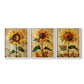 Floral Study Series CLVIII - Restickable Framed Art Set