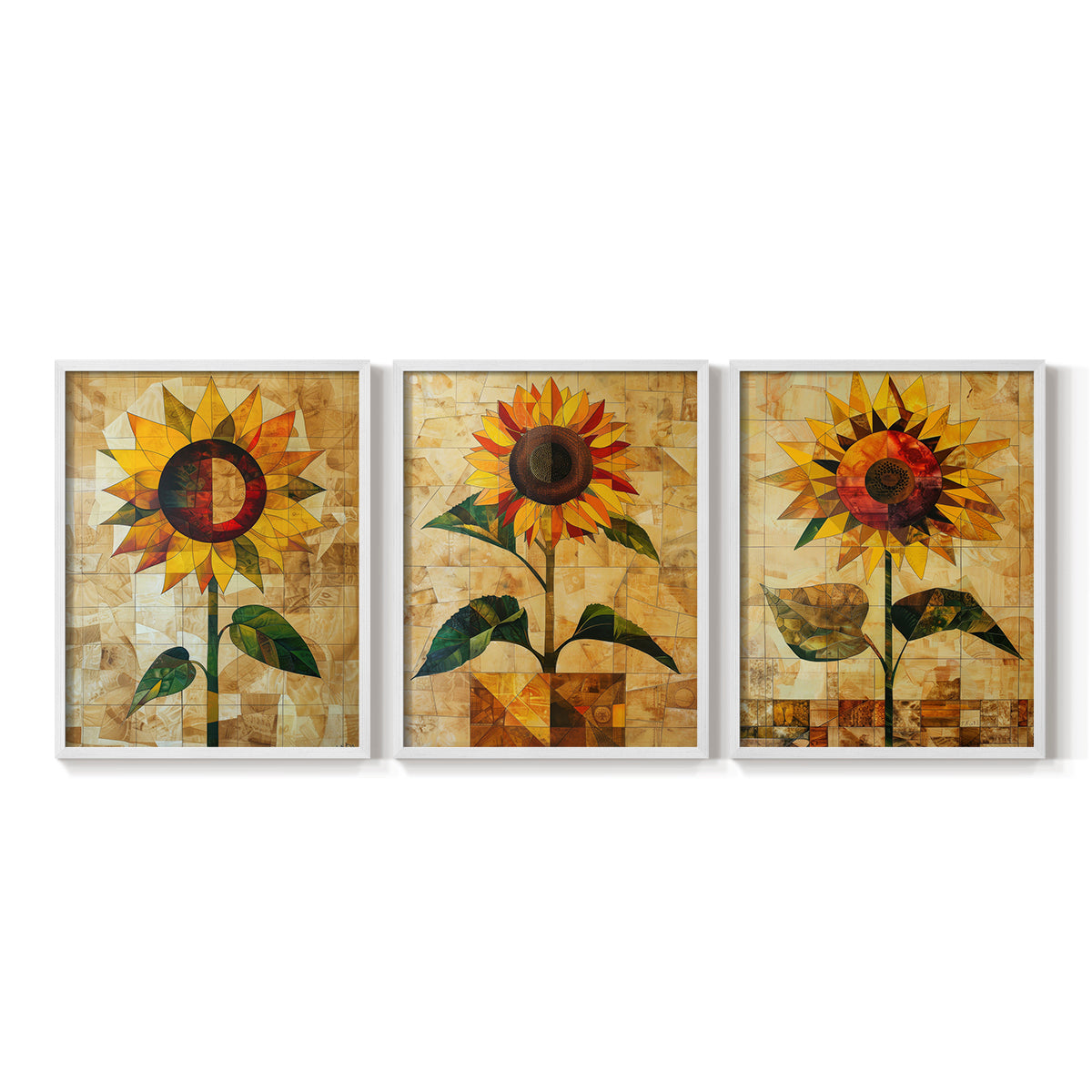 Floral Study Series CLVIII - Restickable Framed Art Set