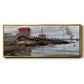 The Seine at Petit - Floater Framed Canvas Print