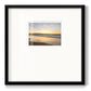 Peaceful Shore Premium Framed Print Double Matboard