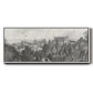 City of Cleveland - Floater Framed Canvas Print