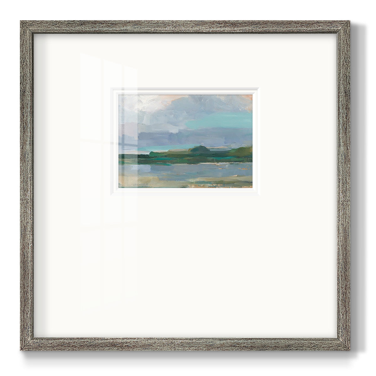 Twilight Vista Study I Premium Framed Print Double Matboard