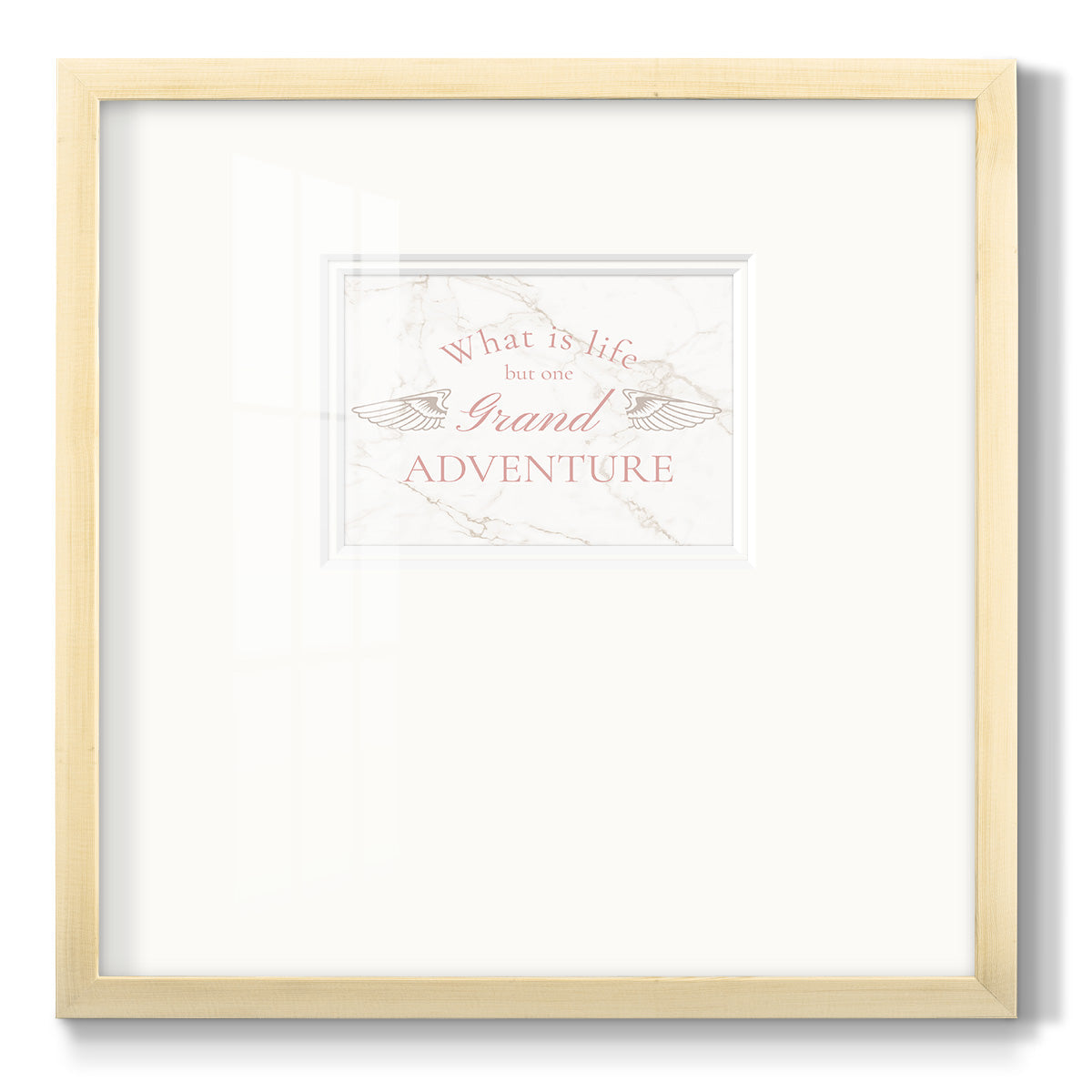 What is Life - Double Matboard Framed Print