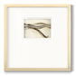 Catching a Metallic Wave- Premium Framed Print Double Matboard