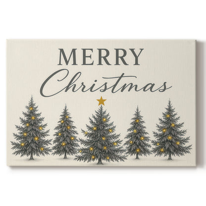 Pearled Wreath of Nativity - Canvas Art Print