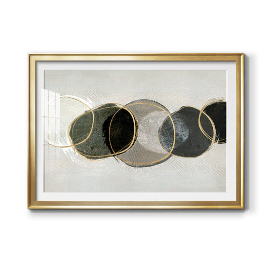 River Rock - Modern Framed Art Print