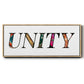 Unity - Floater Framed Canvas Print