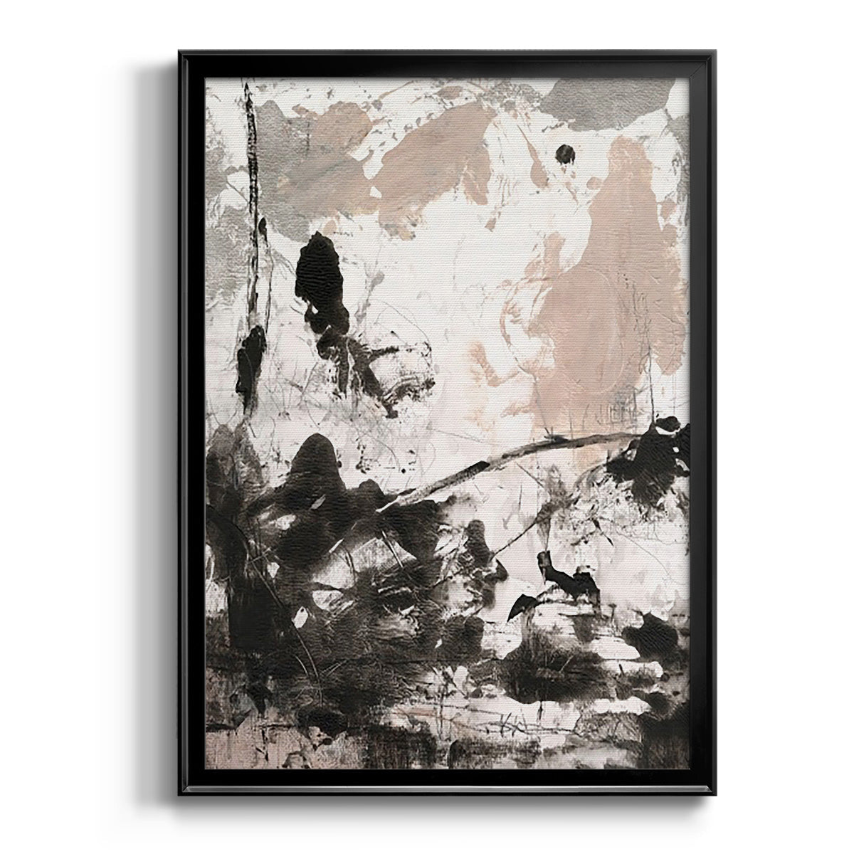 Disarray II - Modern Framed Canvas Print