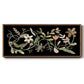 Pressed Flowers I - Floater Framed Canvas Print