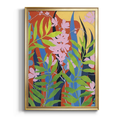 Bold Bright & Wild I - Modern Framed Canvas Print