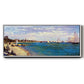 Regatta at Sainte Adresse - Floater Framed Canvas Print