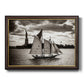 The Clipper & the Liberty Premium Framed Canvas- Ready to Hang