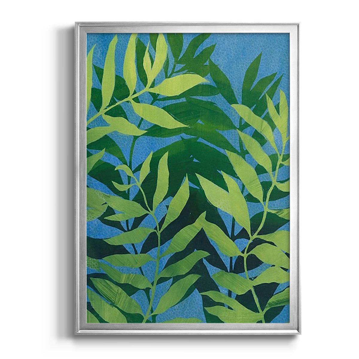 Ocean Vines I - Modern Framed Canvas Print