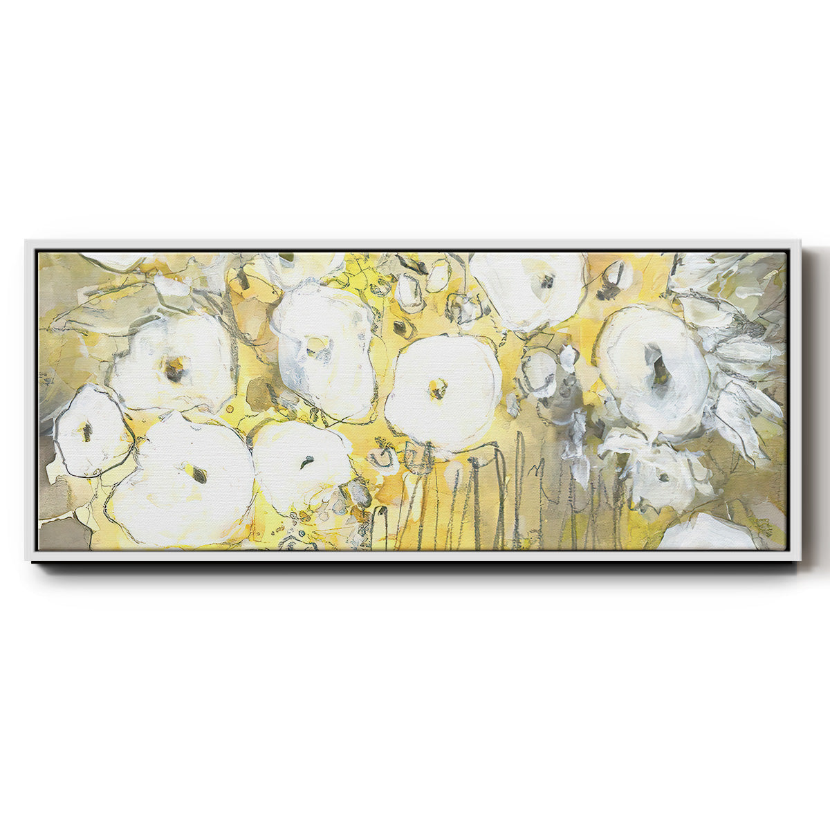 Heirloom Treasure I - Floater Framed Canvas Print
