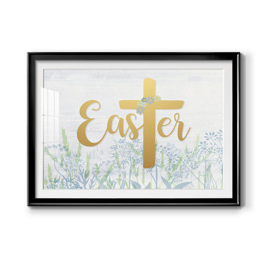 Easter Wildflowers - Modern Framed Art Print