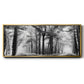 Turning Left Wasn't Right - Floater Framed Canvas Print