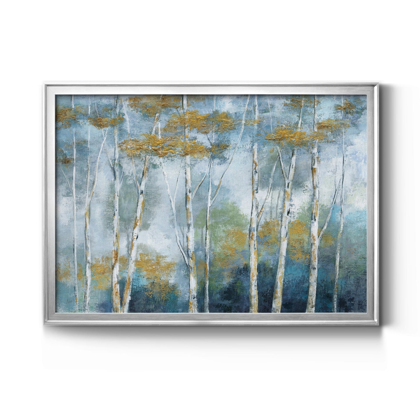 Indigo Forest Premium Classic Framed Canvas - Ready to Hang