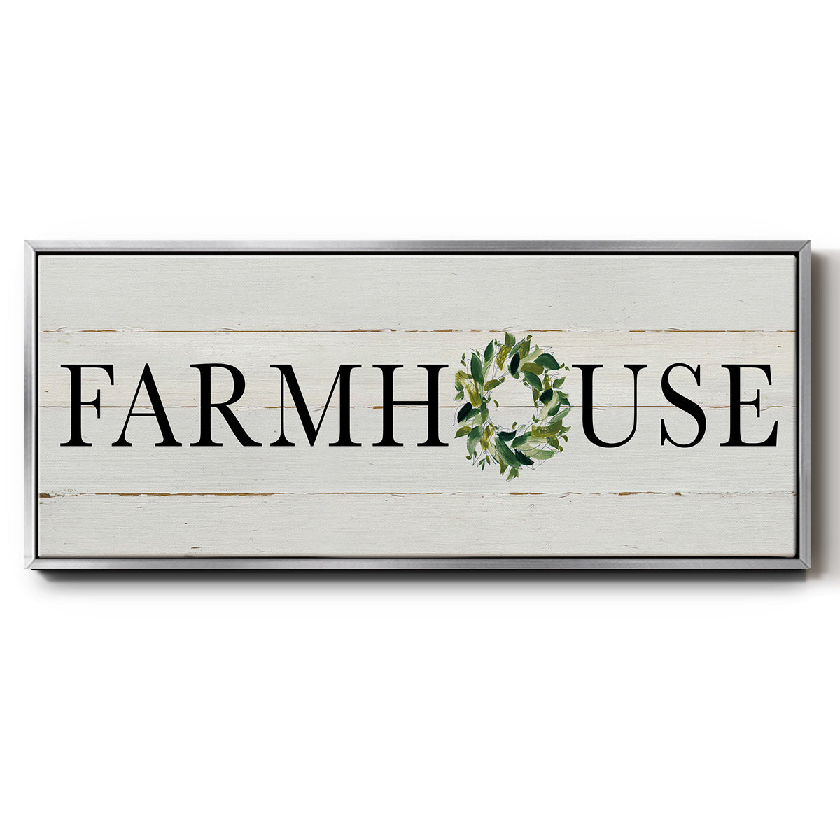 Farmhouse - Floater Framed Canvas Print