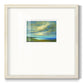 Coastal Views I - Double Matboard Framed Print