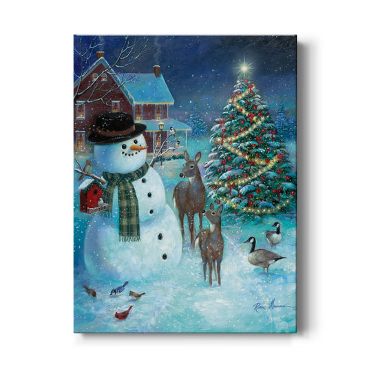 Frosty And Friends - Canvas Art Print