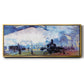 Saint Lazare Station in Paris - Floater Framed Canvas Print