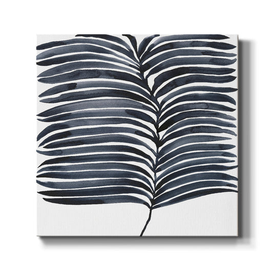 Indigo Fronds I - Canvas Art Print