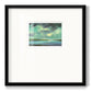 Lagoon - Double Matboard Framed Print