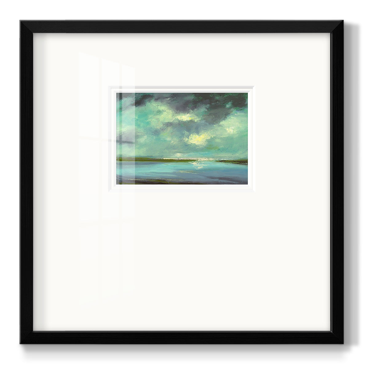 Lagoon - Double Matboard Framed Print