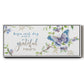 Begin Each Day - Floater Framed Canvas Print