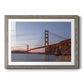 Golden Gate Span - Barnwood Framed Art Print