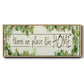 No Place Like Home - Floater Framed Canvas Print