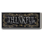 Be Thankful - Floater Framed Canvas Print