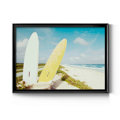 Punta Morena Beach - Modern Framed Canvas Print