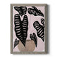 Potted Plant II - Barnwood Framed Canvas Print