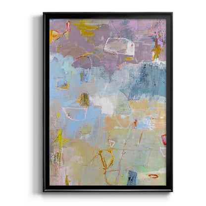 Whilst I - Modern Framed Canvas Print