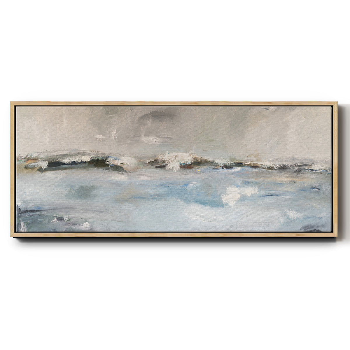 Surf Sans Turf - Floater Framed Canvas Print