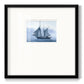 Misty Sail Premium Framed Print Double Matboard