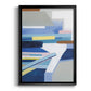 Passing Cars II - Modern Framed Canvas Print