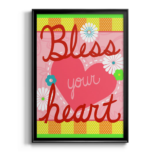 Southern Sayings I - Modern Framed Canvas Print